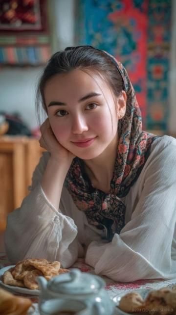 清晨五点的乡村美味:奶奶亲手制作葱油饼与羊棒骨汤