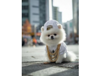 萌宠日记：云朵般柔软的博美犬欢乐日常