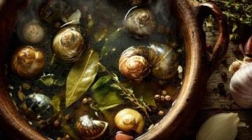 夏季美味佳肴：蒜香爆炒金针菇花甲螺