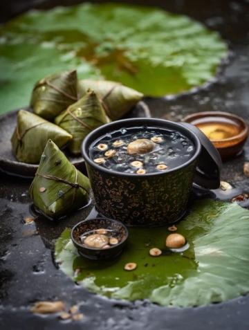 贺州特色美食之牛肠酸、粉角、三角包、豆豉粉等小吃类美食;酿菜类美食;菜肴类美食;客家传统饮品与配套小食类美食.