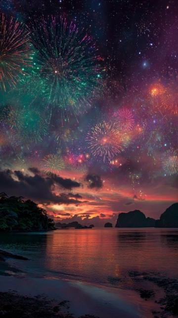 中缅边城:烟花绽放的异域梦境
