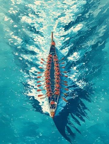 广东龙舟竞渡:千年传统在夏日激浪中传承与发展