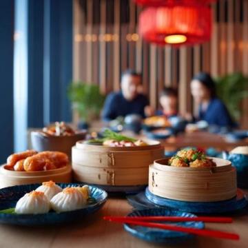国庆假期打卡网红餐厅,遇见美食美景心情美美的
