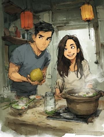 林丢丢吃饭记(丢丢的美食)