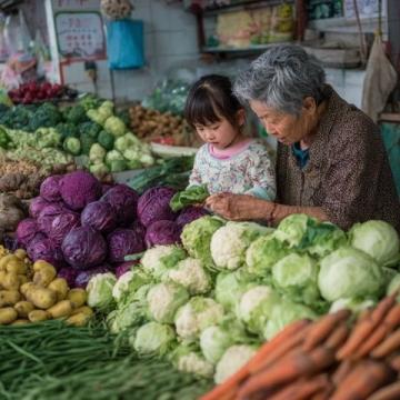 图广西小镇街天实录:热闹市集、地道美食,感受淳朴的民俗风情与生活韵味