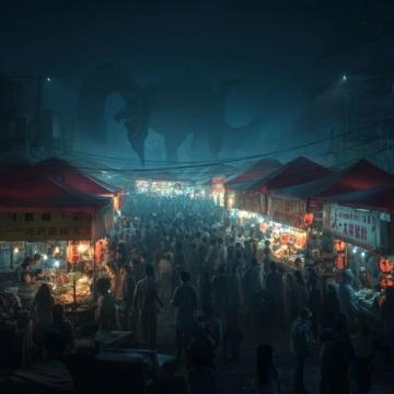 夜游秦皇岛刘庄夜市