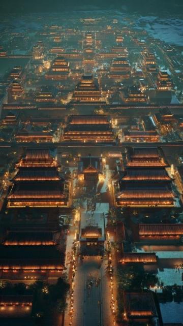 夜幕下的北京:繁华与喧嚣并存