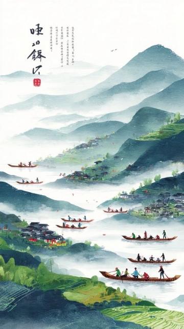 探索端午节：古代卫生节、粽子起源、雄黄酒误区与龙舟竞渡的传承故事