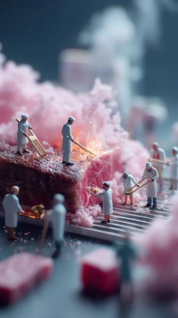 创意积木美食:乐高达人神作再现味蕾盛宴