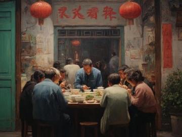 家人们，大年初五在扬州迎财神，我们一家十多口人在扬子江中路的湘悦船家菜聚了个餐
