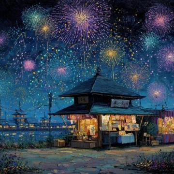 潍坊龙年春节庙会亮点纷呈:烟花秀、花灯展、特色美食齐登场