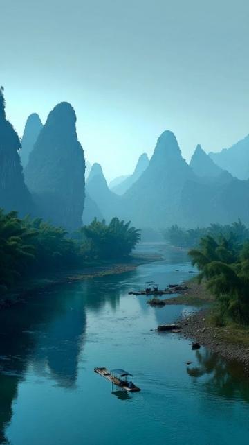 阳朔:山水间的诗意画卷
