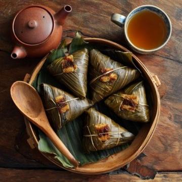 湛江霞山区必试美食：独香居·粤西粽王蛤蒌蛋黄猪肉绿豆粽