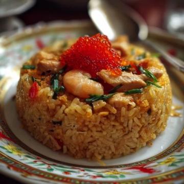 简单又美味:冬日必备章鱼丁炒饭做法详解