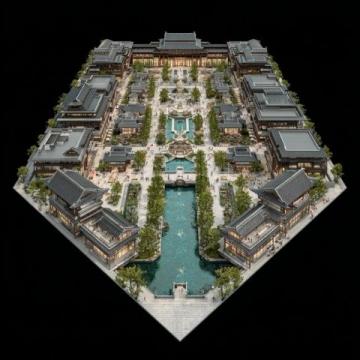 义乌稠江街道松门里有机更新地块：不夜城综合体规划公示中！