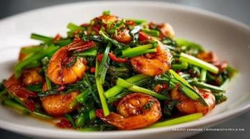 红烧日本豆腐大虾青豆做法详解
