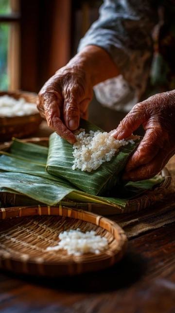 传统大餐！广西的五色糯米饭有着600多年的历史和深厚的文化.