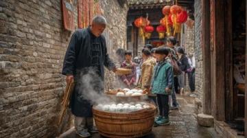 一碗清晨的美味：景德镇路边小吃店的奇趣
