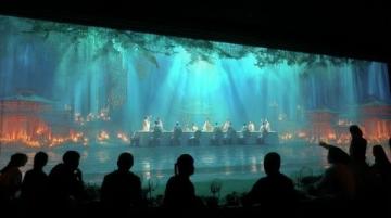 春晚"的演出时间固定在农历新年前后的一个星期内。