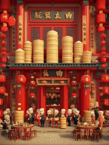 一碗清晨的美味：景德镇路边小吃店的奇趣