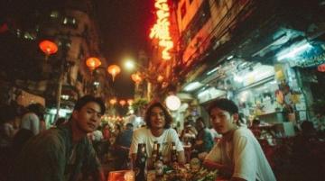 大连星海公园旁西门老街:美食夜市繁华再现,探寻老街旧时光