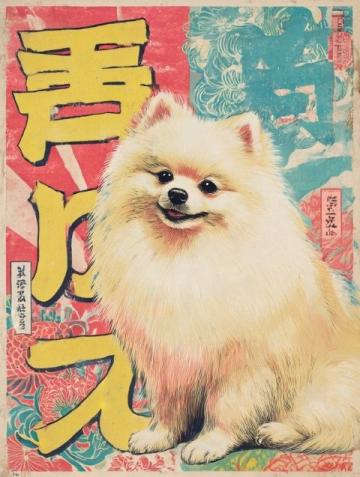萌宠日记:云朵般柔软的博美犬欢乐日常