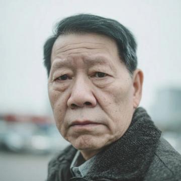 大连农村大叔,放下锄头去机场