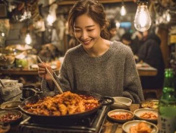 华城餐厅特色炸腐衣西蛎和炸猪肉口感佳但价格稍高