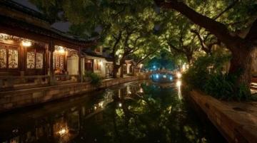 阳泉桃林沟民俗文化园(阳泉郊区桃林沟的桃河民俗文化园,已经建成很多年了,每次去桃林)