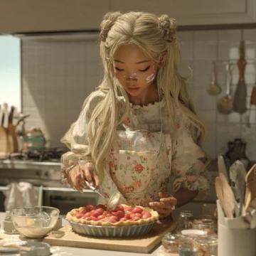 全网最美的美食博主亮相了