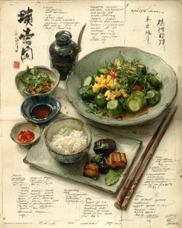 林丢丢吃饭记(丢丢的美食)