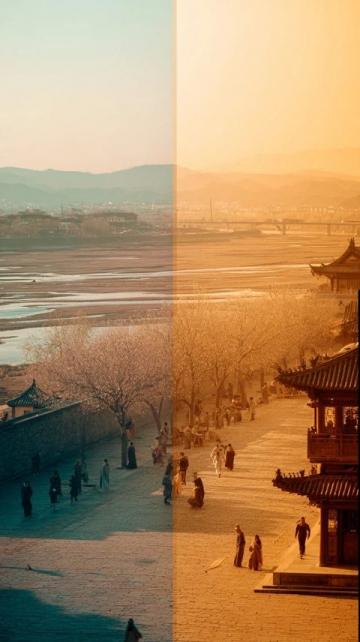 穿越时光的渭南古街:秦韵汉风与烟火人间共鸣