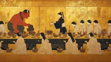 红楼梦第四十一回：刘姥姥与林黛玉、司马相如等人一同用餐时饮酒。
