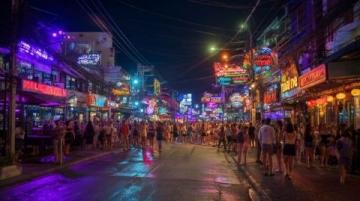 探秘清迈小众夜市遇见最美大学生，这里是男生的天堂！