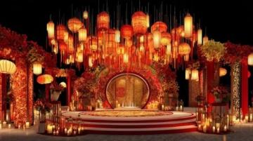 芸芸寻味闺蜜生日小聚,选在了银丰山庄门口的牌坊宴,新中式风格的环境