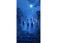 灵谷寺夜游惊现萤火虫宇宙