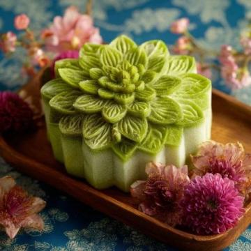 春日里的抹茶杯子蛋糕甜蜜体验