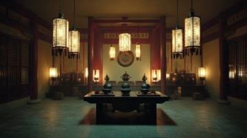 沉浸式体验诺金酒店明代新中式美学天花板