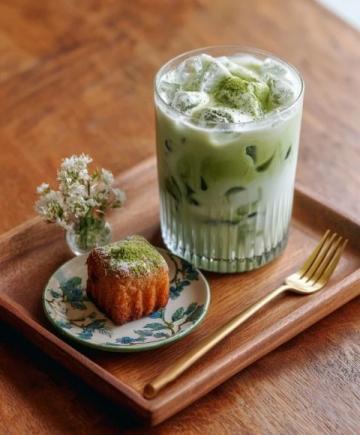 春日里的抹茶杯子蛋糕甜蜜体验