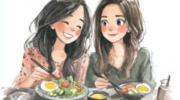 林丢丢吃饭记(丢丢的美食)