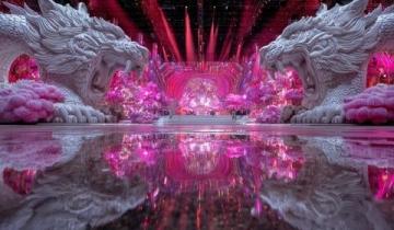 春晚"的演出时间固定在农历新年前后的一个星期内。