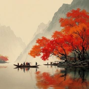 邯郸龙湖公园:深秋时光画卷,滏阳河畔诗意漫步