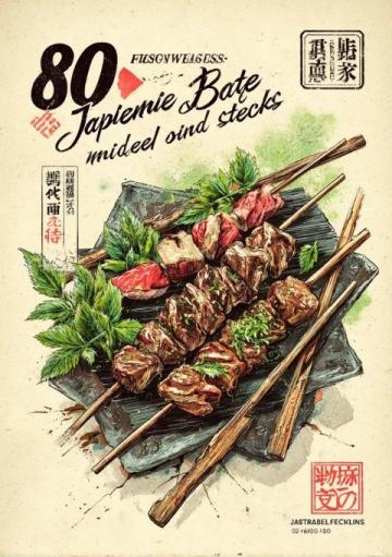 浐灞烧烤美食地图，让你一次吃个够
