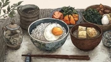 一碗热气腾腾的粥、一杯浓郁的绿茶，一道道滋味满溢的菜肴... 最美好的早餐时光，伴着心爱的人。