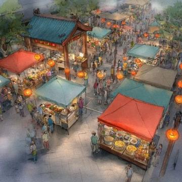 寿宁路美食夜市未有拆迁计划,市场监管部门正整治无证经营商户