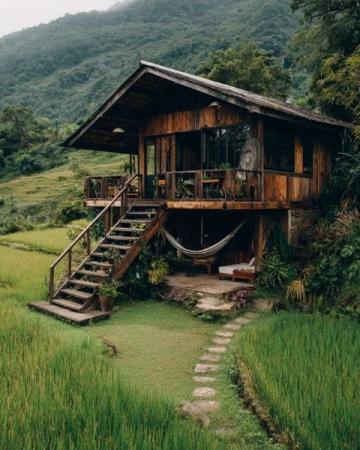 第一次去禾木村要住小木屋,晴天体验更佳