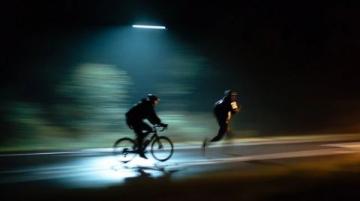 夜间骑行新体验——淄博北站之旅