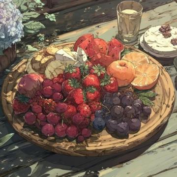 大盘饭菜香满满