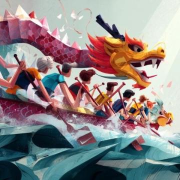 广东珠江端午龙舟赛激情开战!400年历史传承与650场水上盛宴