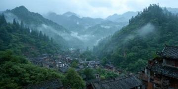 郧西三官洞村(探秘郧西所有村庄第十八站三官洞村)